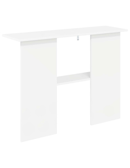Tavolo consolle Bianco 100 x 30 x 75 cm Legno ingegnerizzato