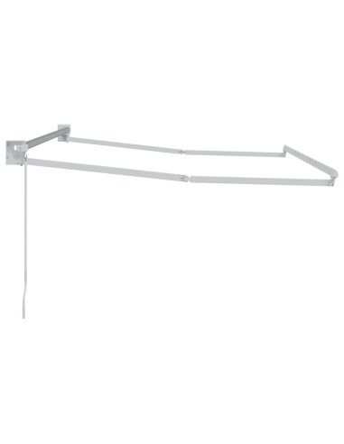 Telaio per tende da sole retrattile manuale Bianco 3 x 2 m