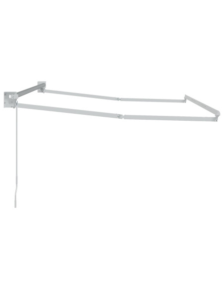 Telaio per tende da sole retrattile manuale Bianco 3 x 2 m