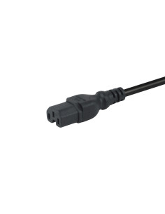 Equip 112171 cavo di alimentazione Nero 3 m Accoppiatore C14 Accoppiatore C15 2