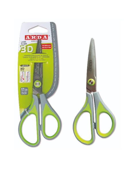 FORBICE 3D  13 CM. IN BLISTER