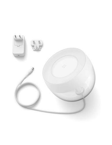 Philips Hue White and Color ambiance IRIS Lampada Smart da Tavolo Nera