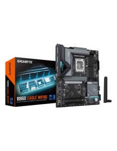 GIGABYTE B860 EAGLE WIFI6E Scheda madre - CPU Intel Core Ultra, VRM a 12+1+2+1 fasi, fino a 9066MHz DDR5, 1xPCIe 5.0 + 2xPCIe 4.