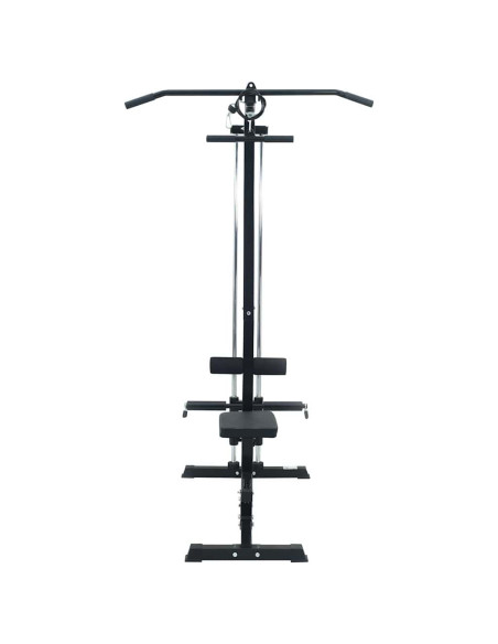 Lat machine Nero 110 x 70 x 187 cm Acciaio verniciato a polvere
