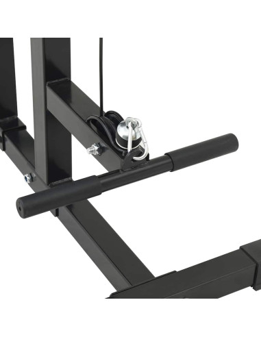 Lat machine Nero 110 x 70 x 187 cm Acciaio verniciato a polvere