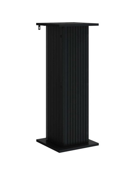Supporto per piante 2 pcs Nero 30,5 x 30 x 80,5 cm
