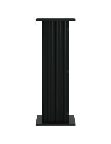 Supporto per piante 2 pcs Nero 30,5 x 30 x 80,5 cm