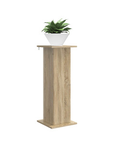 Supporto per piante Rovere Sonoma 30,5 x 30 x 80,5 cm 2