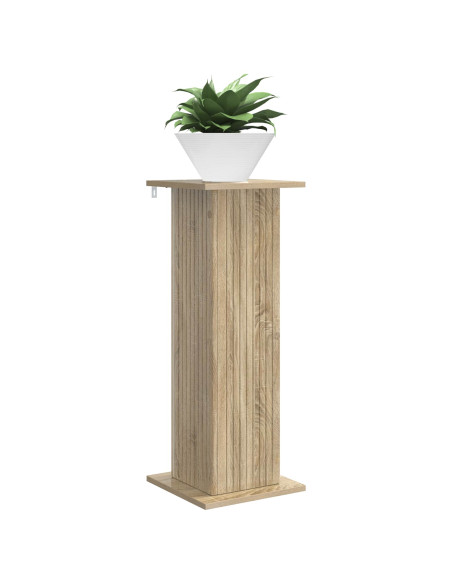 Supporto per piante Rovere Sonoma 30,5 x 30 x 80,5 cm