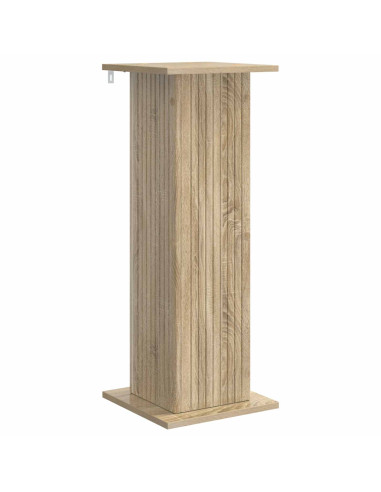 Supporto per piante 2 pcs Rovere Sonoma 30,5 x 30 x 80,5 cm