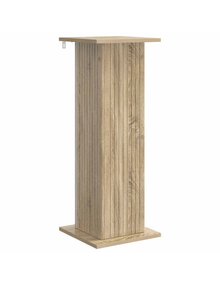 Supporto per piante 2 pcs Rovere Sonoma 30,5 x 30 x 80,5 cm