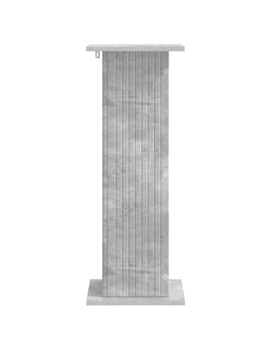 Supporto per piante Grigio Cemento 30,5 x 30 x 80,5 cm