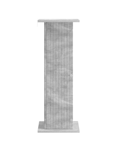 Supporto per piante 2 pcs Grigio Cemento 30,5 x 30 x 80,5 cm