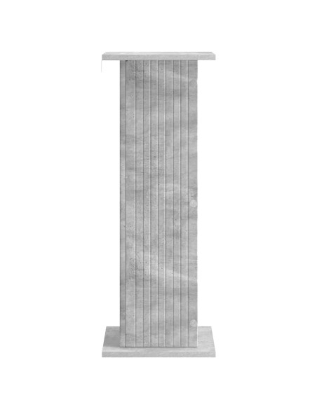 Supporto per piante 2 pcs Grigio Cemento 30,5 x 30 x 80,5 cm