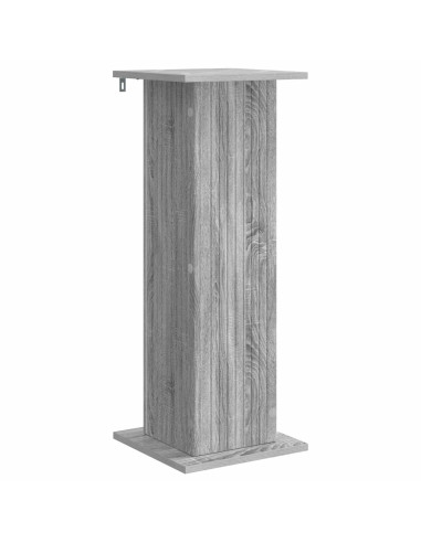 Supporto per piante 2 pcs Grigio Sonoma 30,5 x 30 x 80,5 cm