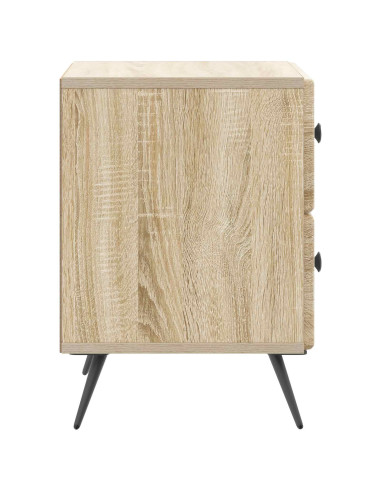 Armadio da Notte con cassetto Rovere Sonoma 43 x 34,5 x 47,5 cm