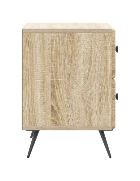 Armadio da Notte con cassetto Rovere Sonoma 43 x 34,5 x 47,5 cm