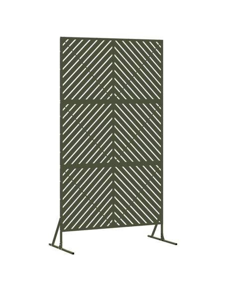 Schermo per Privacy Oliva 100 x 50 x 180 cm Acciaio