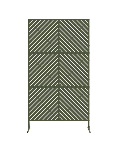 Schermo per Privacy Oliva 100 x 50 x 180 cm Acciaio