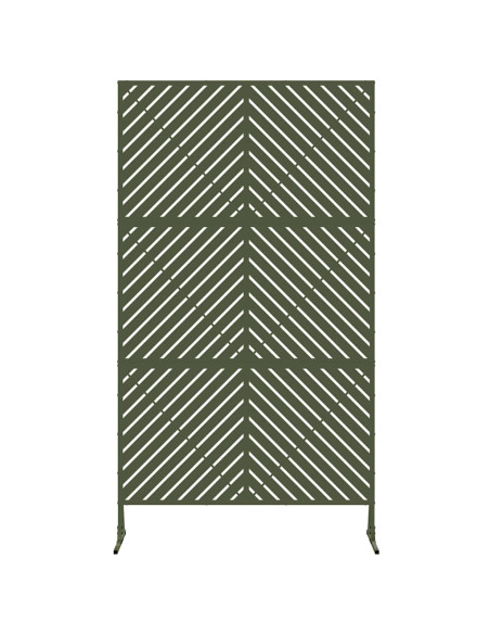 Schermo per Privacy Oliva 100 x 50 x 180 cm Acciaio
