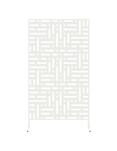 Schermo per Privacy Bianco 100 x 50 x 180 cm Acciaio