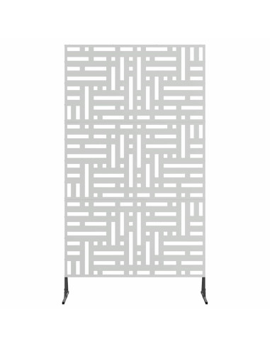 Schermo per Privacy Grigio 100 x 50 x 180 cm Acciaio