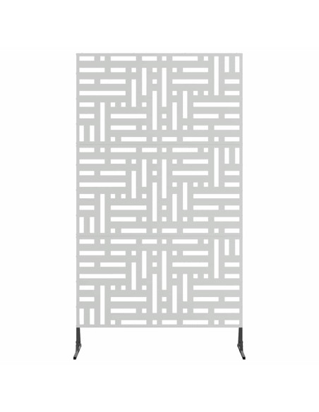 Schermo per Privacy Grigio 100 x 50 x 180 cm Acciaio