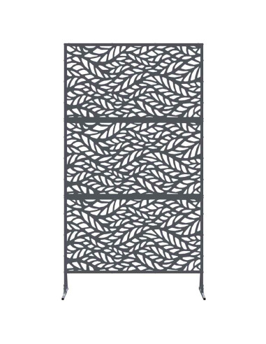 Schermo per Privacy Antracite 100 x 50 x 180 cm Acciaio