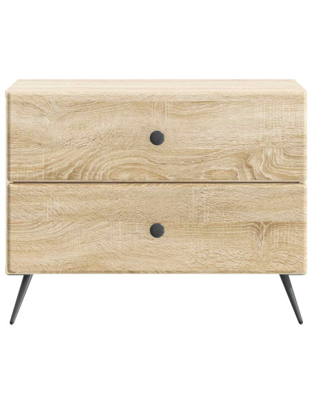 Armadio da Notte con cassetto Rovere Sonoma 62 x 34,5 x 47,5 cm