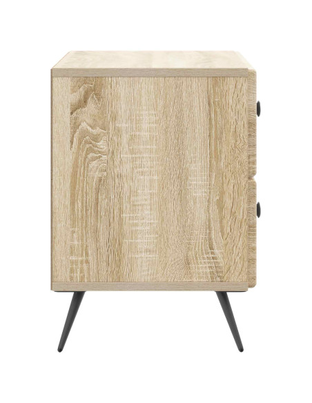Armadio da Notte con cassetto Rovere Sonoma 62 x 34,5 x 47,5 cm