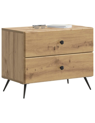 Armadio da Notte Rovere Artigianale 62 x 34,5 x 47,5 cm