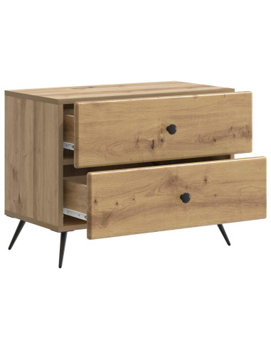 Armadio da Notte Rovere Artigianale 62 x 34,5 x 47,5 cm