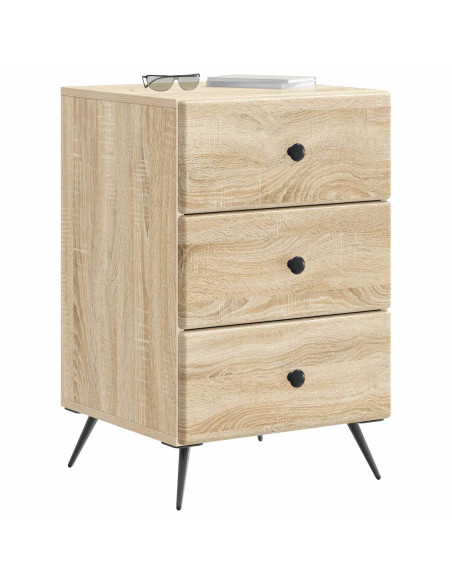 Armadio da Notte con cassetto Rovere Sonoma 43 x 41 x 66,5 cm