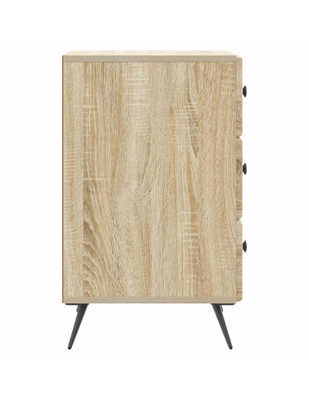 Armadio da Notte con cassetto Rovere Sonoma 43 x 41 x 66,5 cm