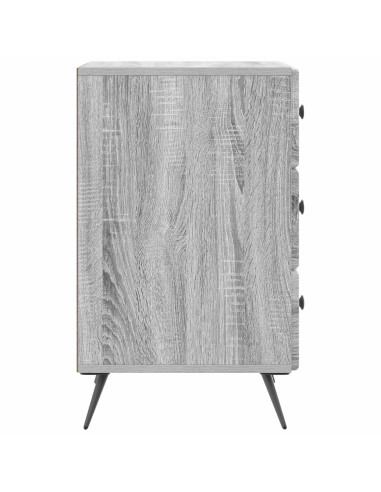 Armadio da Notte con cassetto Grigio Sonoma 43 x 41 x 66,5 cm