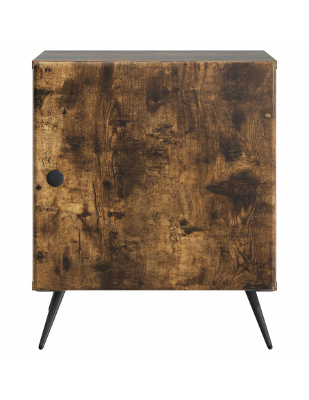 Armadio da Notte Rovere Fumo 43 x 34,5 x 50 cm