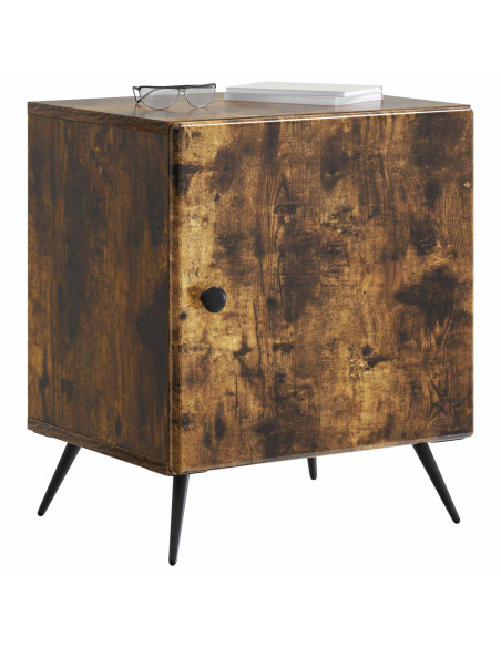 Armadio da Notte 2 pcs Rovere Fumo 43 x 34,5 x 50 cm