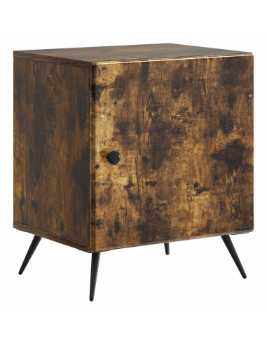 Armadio da Notte 2 pcs Rovere Fumo 43 x 34,5 x 50 cm