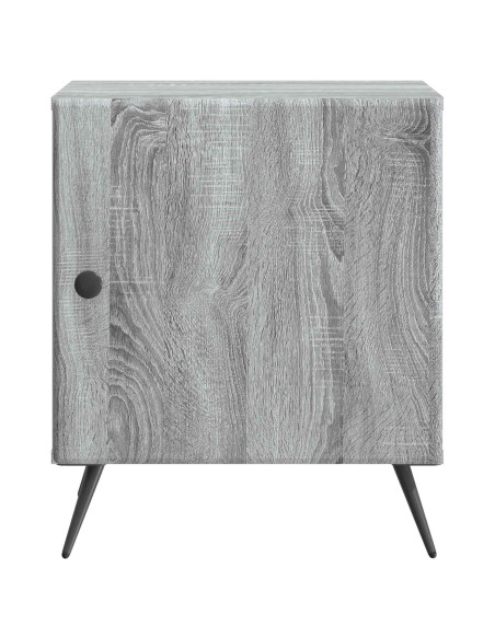 Armadio da Notte 2 pcs Grigio Sonoma 43 x 34,5 x 50 cm