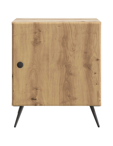 Armadio da Notte 2 pcs Rovere Artigianale 43 x 34,5 x 50 cm