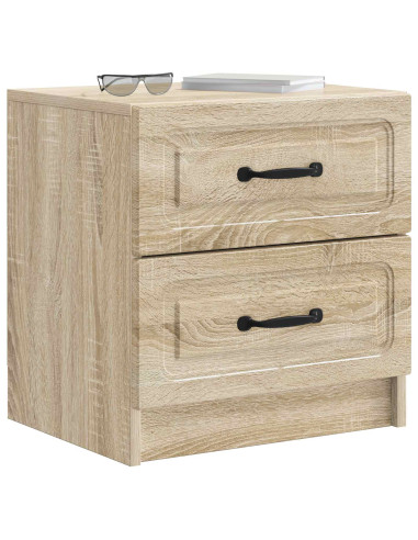 Armadio da Notte 2 pcs Rovere Sonoma 43 x 34,5 x 44,5 cm