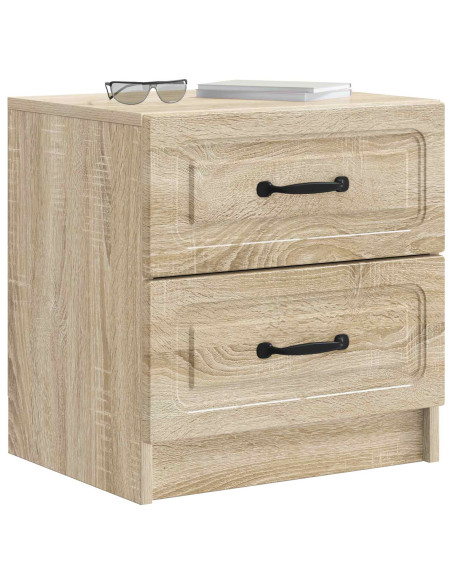Armadio da Notte 2 pcs Rovere Sonoma 43 x 34,5 x 44,5 cm