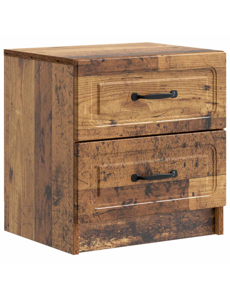 Armadio da Notte 2 pcs Legno antico 43 x 34,5 x 44,5 cm
