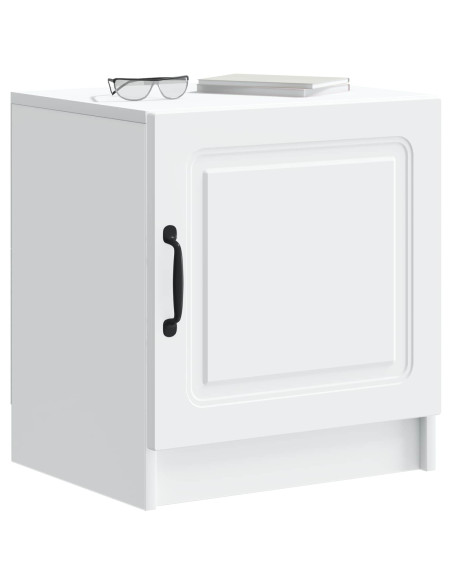 Armadio da Notte 2 pcs Bianco 43 x 34,5 x 47 cm