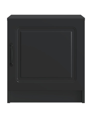 Armadio da Notte Nero 43 x 34,5 x 47 cm Legno ingegnerizzato