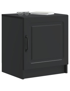 Armadio da Notte 2 pcs Nero 43 x 34,5 x 47 cm 2
