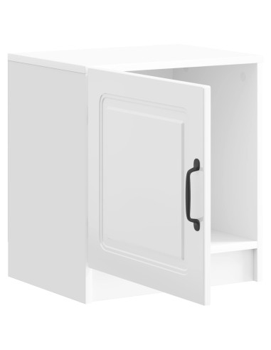 Armadio da Notte 2 pcs Bianco Lucido 43 x 34,5 x 47 cm