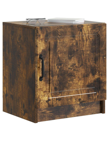 Armadio da Notte Rovere Fumo 43 x 34,5 x 47 cm