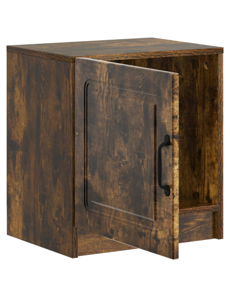 Armadio da Notte Rovere Fumo 43 x 34,5 x 47 cm