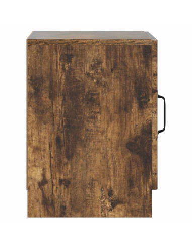 Armadio da Notte Rovere Fumo 43 x 34,5 x 47 cm